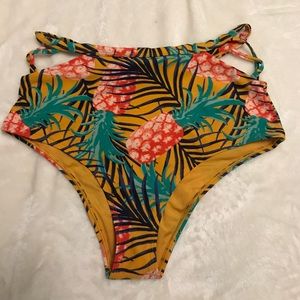 Aerie high waisted bikini bottoms